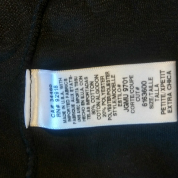 Juicy Couture Velvety Black Romper, Gold Trim - Picture 3 of 7